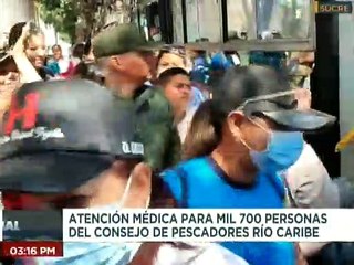 Sucre | Realizan jornada de atención social integral a un total 545 familias de Río Caribe