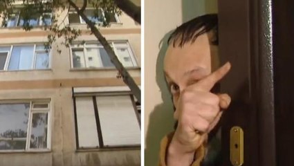 Çürük raporu verilen binada bir tek o kaldı! Yaptığı savunma olaydan daha enteresan