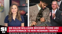 USC QB Caleb Williams Wins Heisman Trophy