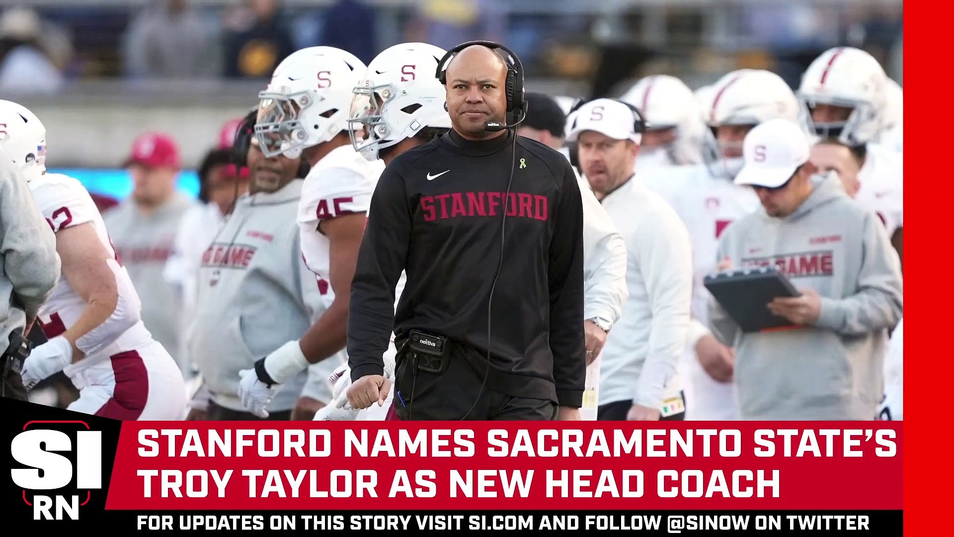 Stanford Hires Troy Taylor as New Head Football Coach - video Dailymotion