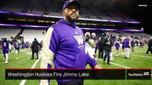 Washington Huskies Fire Jimmy Lake