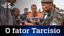 Cresce o protagonismo de Tarcísio de Freitas nas ações após tragédia no litoral de SP