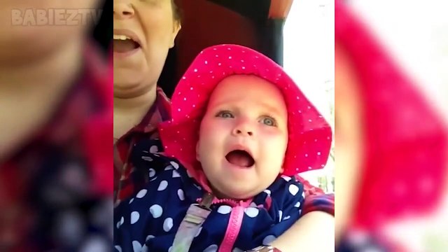Funniest Surprised Babies Will Make You LAUGH 100 % - Funny Babies Compilation