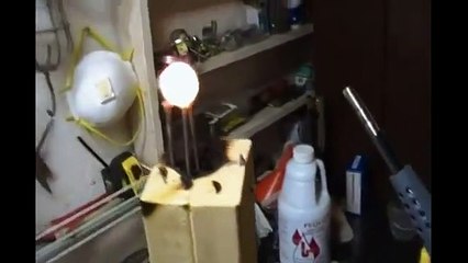 Red Hot Nickel Ball on Honey!