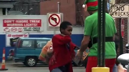 Christmas Elf Prank - Scares and Cares