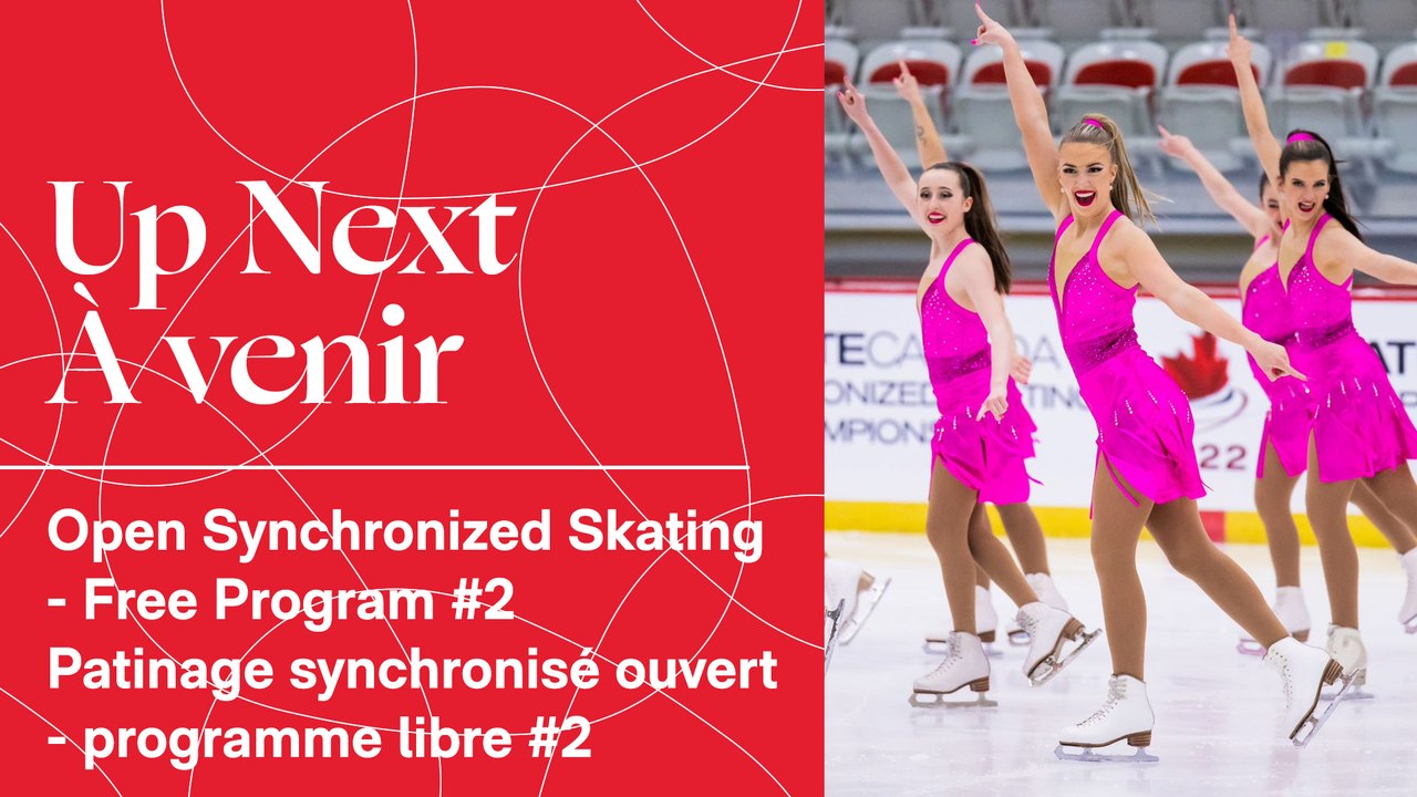 PATINAGE SYNCHRONISÉ OUVERT PROGRAMME LIBRE #2 - CHAMPIONNATS NATIONAUX NOVICES 2023 / COUPE PATINAGE CANADA 2023