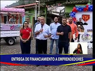 Tải video: Táchira | Banco del Tesoro entrega 100 créditos a los diversos emprendedores de la región