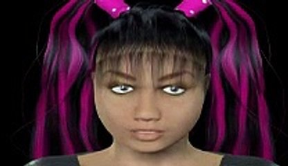 PinkLisa say hey render creation