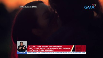 Klay at Fidel, muling nagpaalam sa isa't isa sa pagtatapos ng El Filibusterismo sa "Maria Clara at Ibarra" | UB