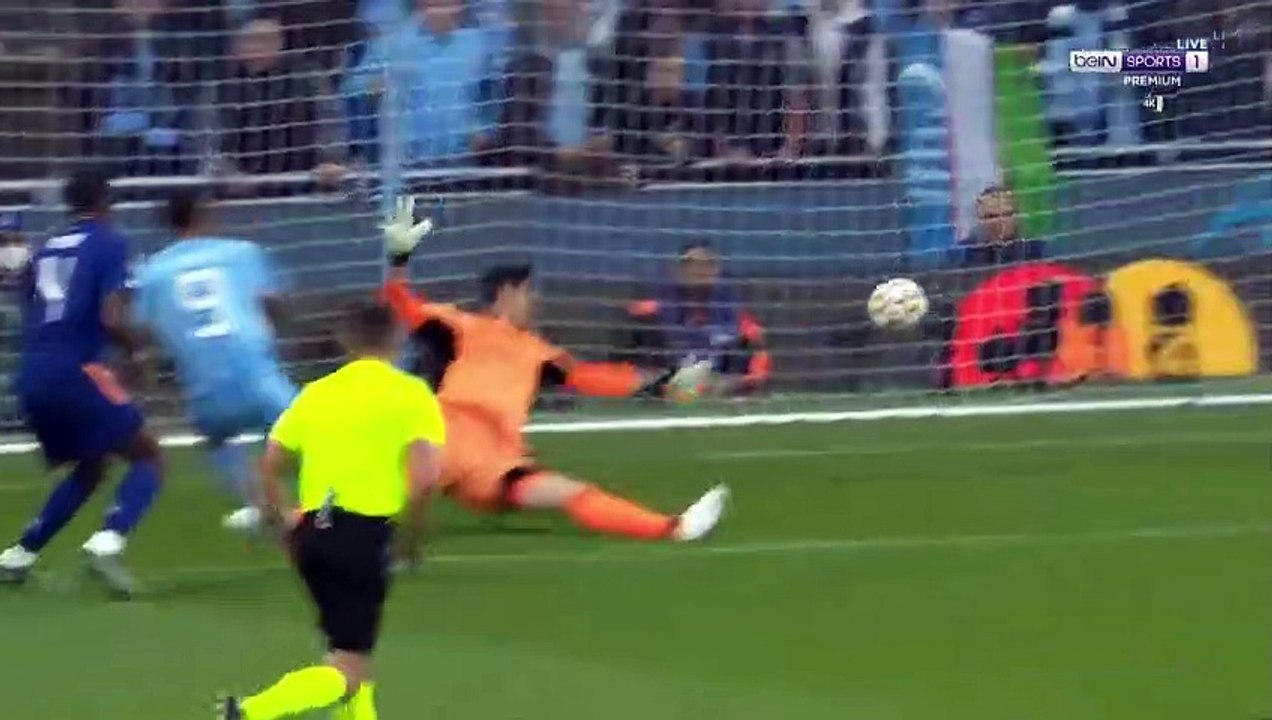 مباراة مانشستر سيتي و ريال مدريد 4-3 ذهاب نصف ن...