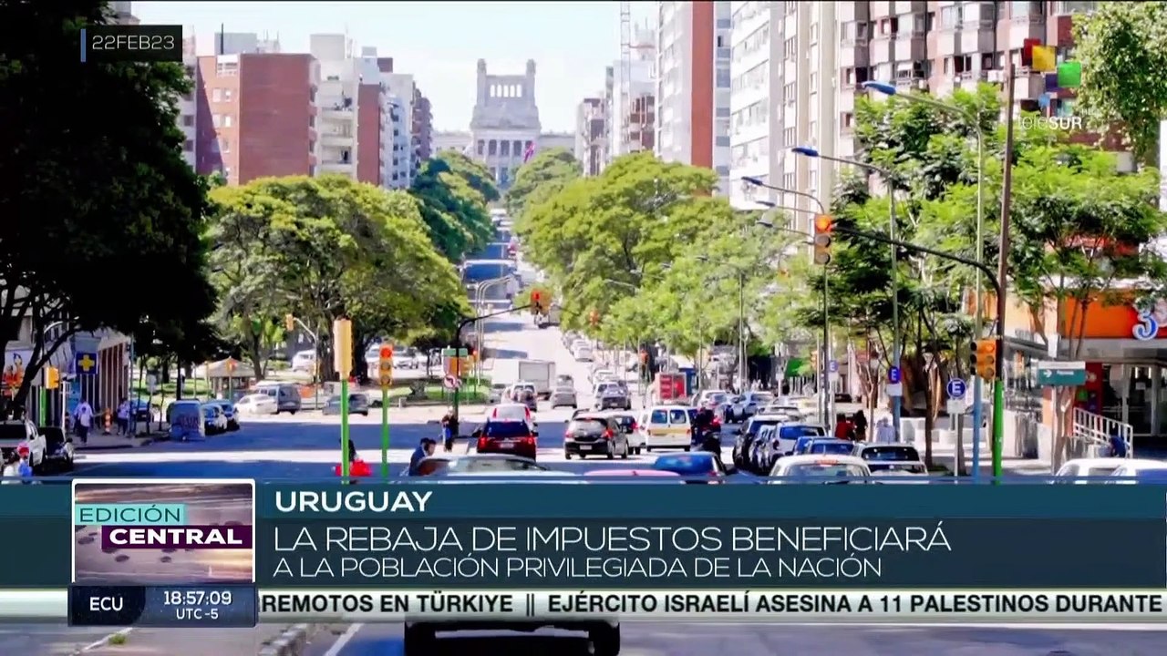 Gobierno uruguayo anunciará rebaja de impuestos para sectores que perciben mayores ingresos