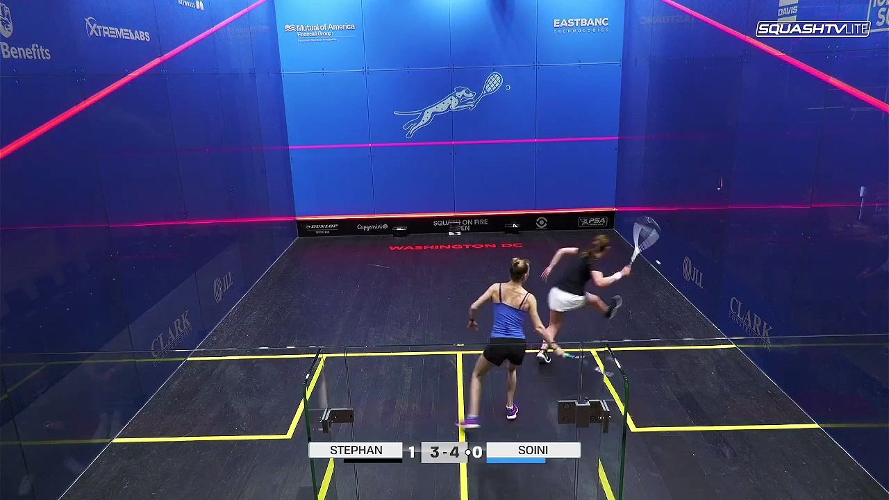 Stephan v Soini | Squash On Fire Open 2023 | Round 1