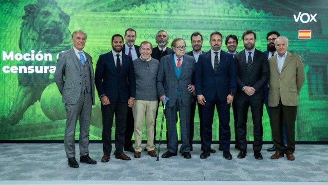 Vox presentará la moción de censura el 27 de febrero con Ramón Tamames de candidato