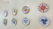 MQN-Músico de la Sinfónica Nacional expone colección de platos de porcelana que pintó a mano-220223