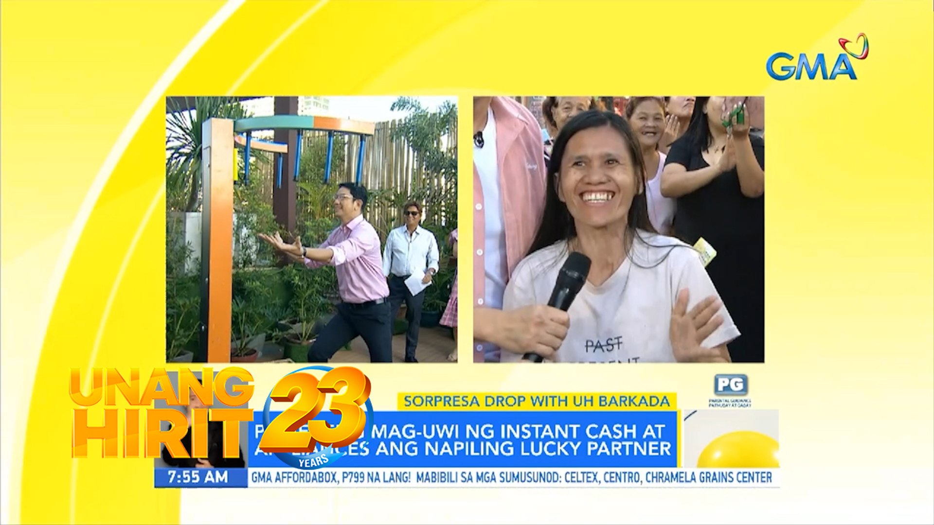 Sorpresa drop sinubukan ng UH Barkada Unang Hirit
