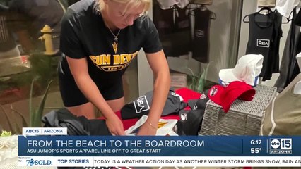 ASU Student's Activewear Line Takes Off Beyond the Valley 🏐
