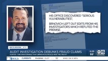 Audit investigation debunks fraud claims in Arizona