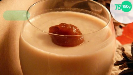 Panna Cotta à la crème de marron et au whisky