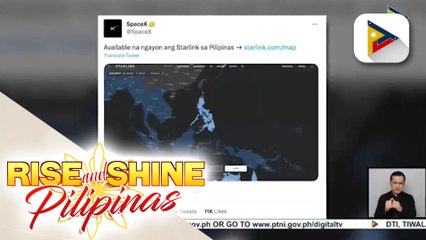 SpaceX: Starlink Broadband Internet Service, available na sa Pilipinas