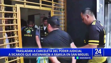 Crimen de “La Tota”: trasladan a implicados a carceleta del Poder Judicial