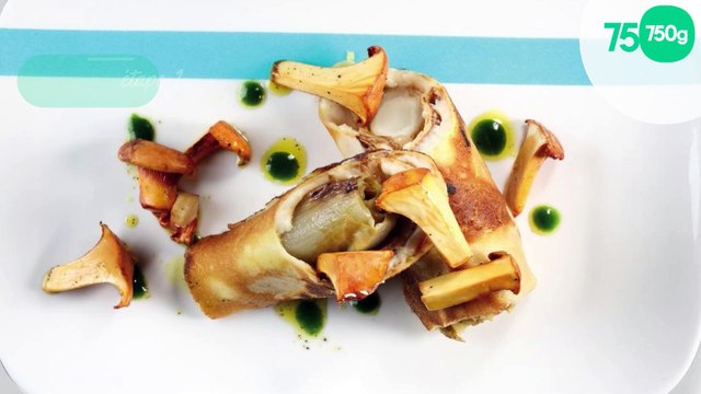 Ficelles Picardes aux endives braisées