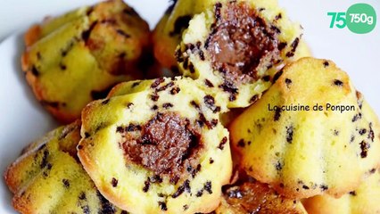 Muffin au cœur caramel au beurre salé