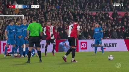 EREDIVISIE 2022-23 - Feyenoord (2-1) AZ Alkmaar - FECHA 22 - SEGUNDO TIEMPO
