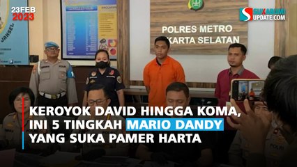 5 Tingkah Mario Dandy yang Suka Pamer Harta