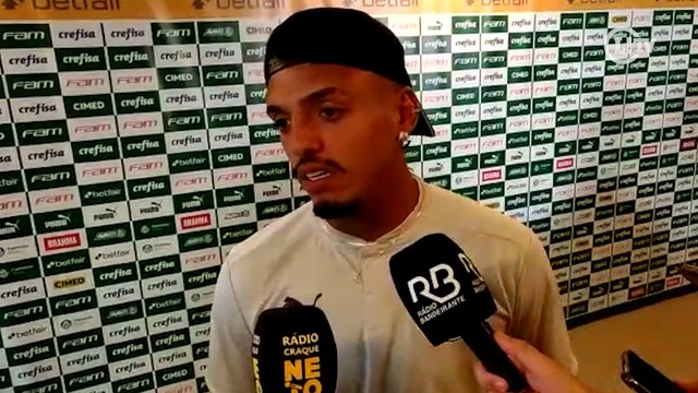 Gabriel Menino exalta parceria com Zé Rafael, e comemora boa fase no Palmeiras