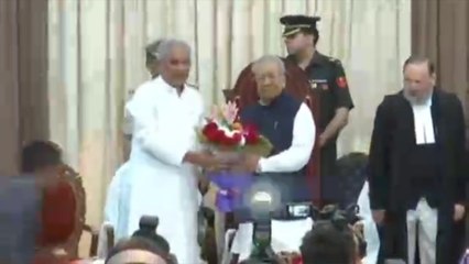 विश्वभूषण हरिचंदन ने छत्तीसगढ़ के राज्यपाल पद की ली शपथ