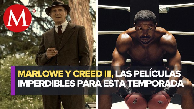 Michael B. Jordan, director y actor de Creed III y Liam Neeson, actor de Marlowe | M2