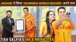 184 Selfies In 3 Minutes Akshay Kumar Breaks GUINNESS WORLD RECORDS