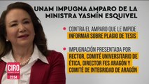 UNAM impugna amparo otorgado a ministra Yasmín Esquivel