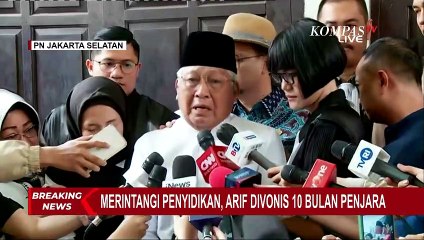 Respons Vonis Sang Anak, Ayah Arif Rachman Tak Kuasa Menahan Tangis: Saya Bersyukur