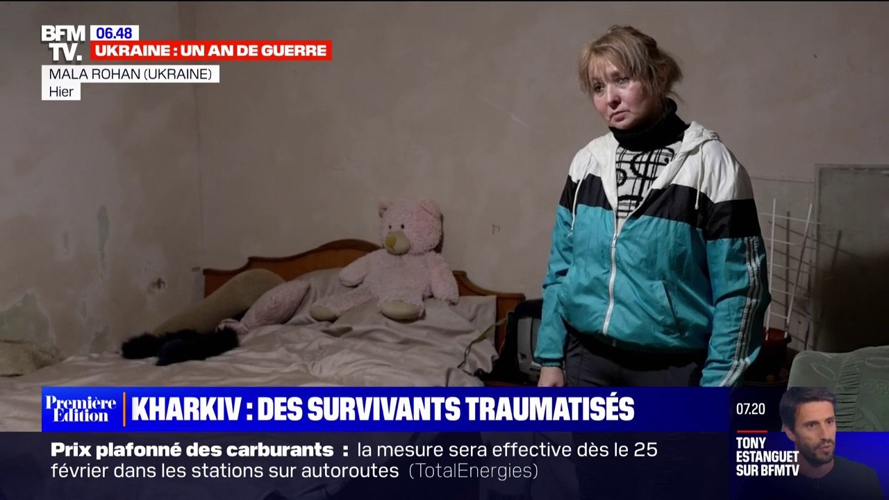 "Je fais des cauchemars, je crie la nuit": à Kharkiv, des survivants traumatisés un an après le début de la guerre en Ukraine