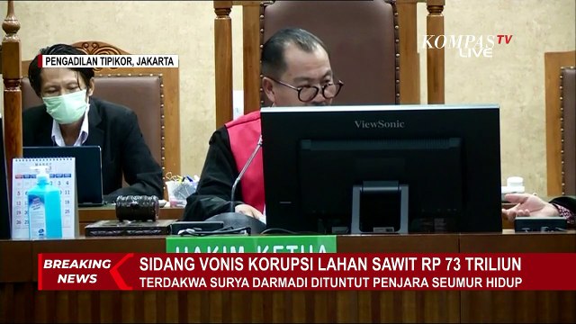 Surya Darmadi, Terdakwa Korupsi Lahan Sawit PT Duta Palma Jalani Sidang Vonis