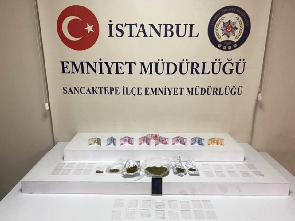 Sancaktepe'de uyuşturucu madde ticareti yapan şahıs tutuklandı