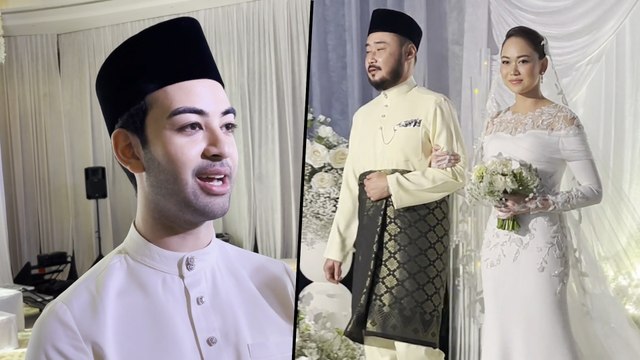 Suami tak berkelip mata tengok Raysha Rizrose… katanya terlalu cantik di hari nikah