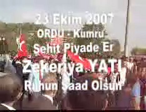 Şehit Er Zekeriya YATI Törenle Ebediyete Uğurlandı