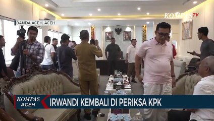 Irwandi Kembali di Periksa KPK Sebagai Saksi