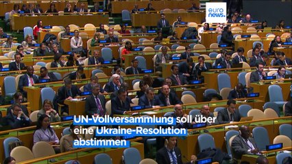 "Düsterer Meilenstein" - UN-Sondersitzung zum Jahrestag des Ukraine-Kriegs
