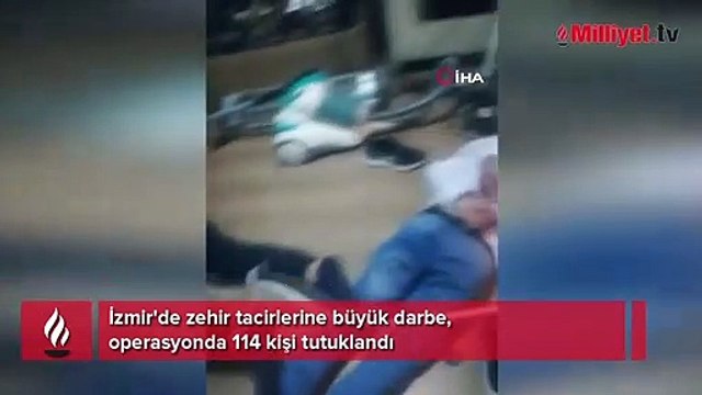 İzmir'de zehir tacirlerine büyük darbe: 114 tutuklama