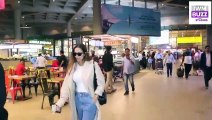 Malaika Arora Returns To Mumbai, Spotted At Airport