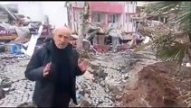 Deprem tüm şehri yıktı, Atatürk heykeli dimdik ayakta!