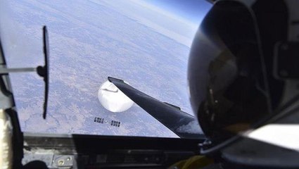 İki ülke arasında krize neden olmuştu! ABD, Çin'e ait balonun vurulmadan önceki fotoğraflarını paylaştı