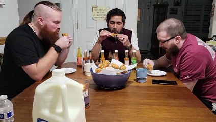 ghost pepper hot sauce challenge with American