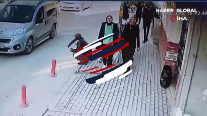 Yardım görevlisinin çantasını çalan kadın kameraya yansıdı: "Ablacım aldığın o çantada..."