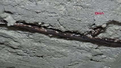 ESENLER VE BAYRAMPAŞA'DA İKİ BİNADAKİ ÇATLAKLAR KORKUTUYOR