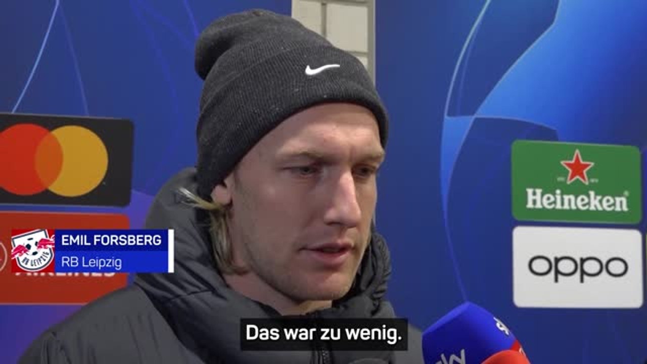 Forsberg: Erste Hälfte gegen City 'war zu wenig'