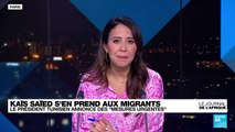 Kaïs Saïed s'en prend aux migrants : le président tunisien annonce des 